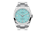 Rolex Oyster Perpetual 36mm 126000 Oystersteel Turquoise Blue Dial 2