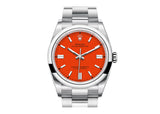 Rolex Oyster Perpetual 36mm 126000 Oystersteel Coral Red Dial 2