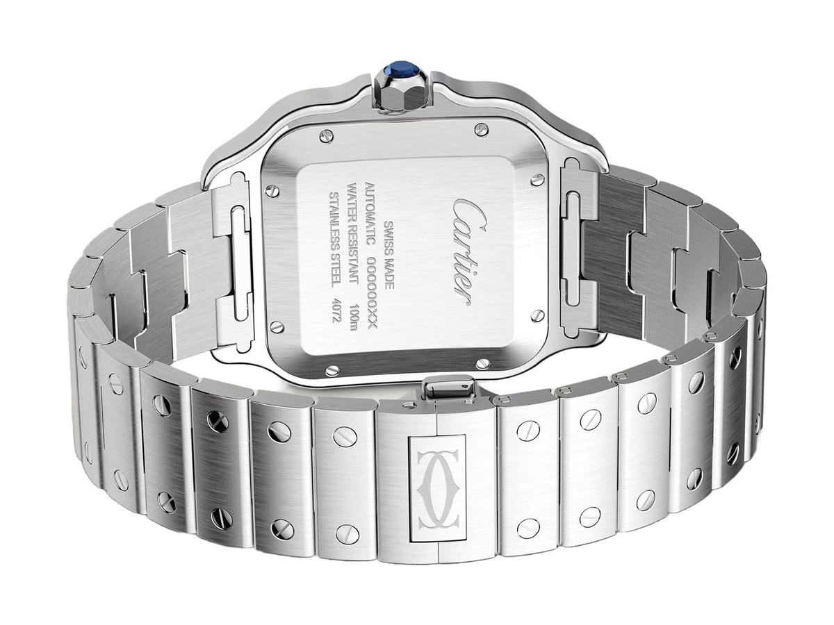 wssa0018 santos de cartier LM コマ The Santos de Cartier Large (WSSA0018) and Medium (WSSA0029