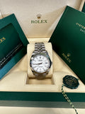 Rolex DateJust 41mm 126300 Oystersteel Jubilee White Dial