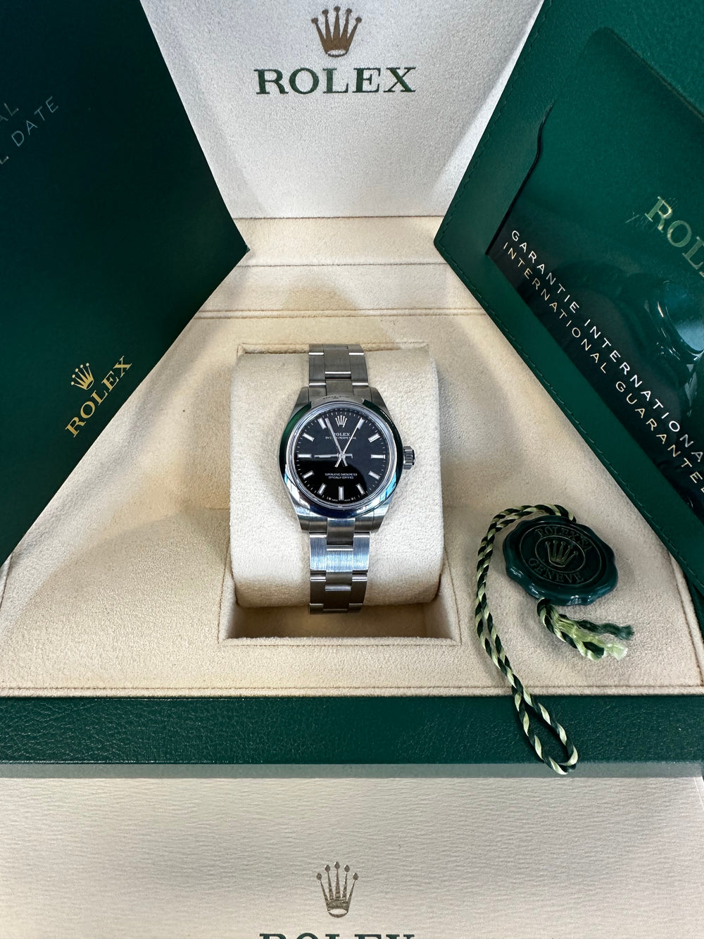Rolex Oyster Perpetual 31mm 277200 Oystersteel Black Dial Unworn/Complete/2023+ 1