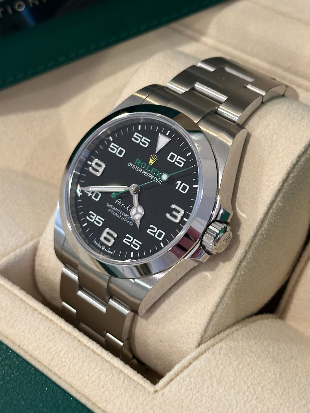 Rolex Oyster Perpetual Air-King 40mm 126900 Oystersteel Black Dial