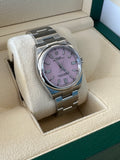 Rolex Oyster Perpetual 36mm 126000 Oystersteel Candy Pink Dial