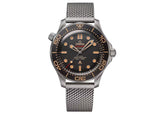 Omega Seamaster 42mm Diver 300M 210.90.42.20.01.001 Titanium Bracelet Black Dial
