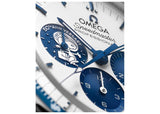 Omega Speedmaster Anniversary Series 42mm 310.32.42.50.02.001 Nylon Fabric Strap Silver Dial