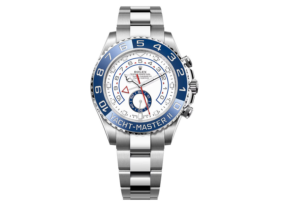 Rolex Yacht-Master II 44mm 116680 Oystersteel White Dial