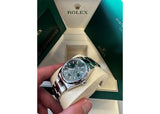 Rolex DateJust 36mm 126200 Oystersteel Mint Green Dial