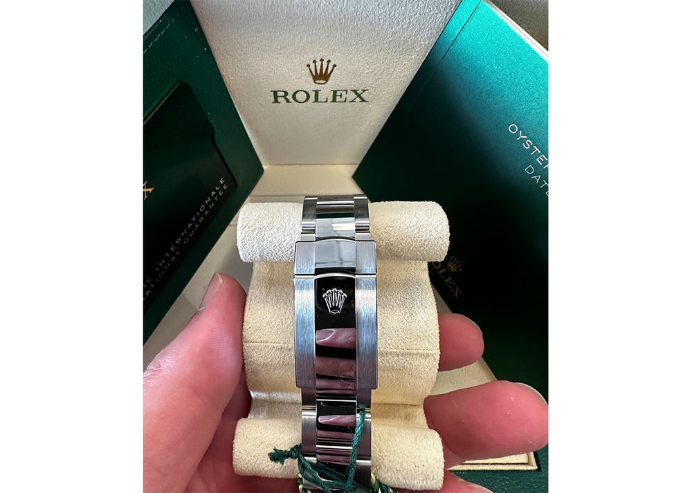 Rolex DateJust 36mm 126200 Oystersteel Mint Green Dial