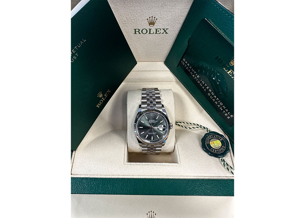Rolex DateJust 36mm 126234 Jubilee Mint Green Dial