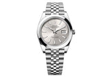 Rolex DateJust 41mm 126300 Oyster Jubilee Silver Dial