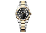 Rolex DateJust 41mm 126333 Oystersteel Two-Tone Black Dial
