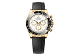 Rolex Cosmograph Daytona 40mm 126518 Oysterflex White Dial
