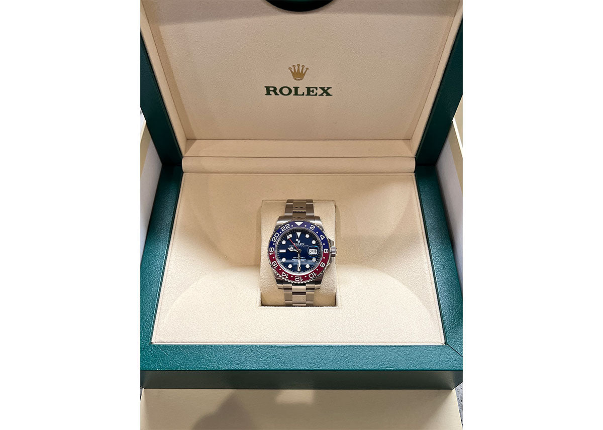 Rolex GMT-Master II 40mm 126710BLRO Pepsi Oystersteel Oyster Black