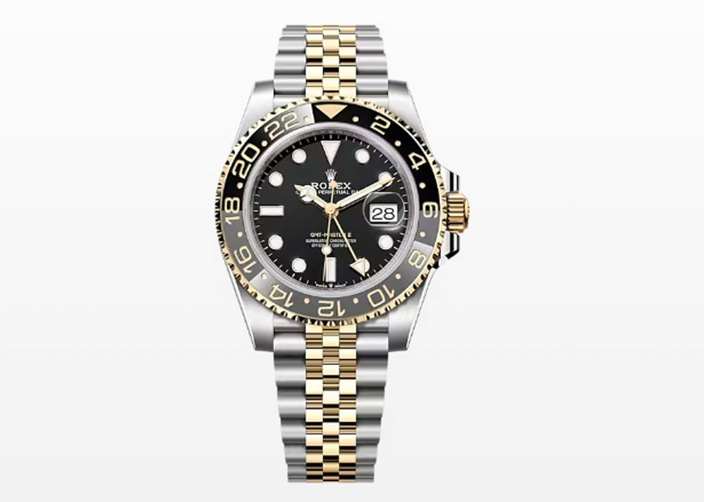Rolex GMT Master II 40mm 126713 Two-Tone Oyster Jubilee Black Dial