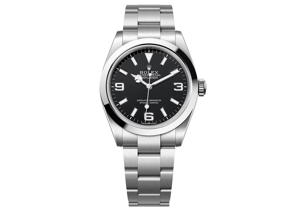 Rolex Explorer 40mm 224270 Oystersteel Oyster Black Dial