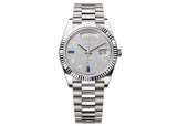 Rolex Day-Date 40mm 228239 White Gold President Diamond-Paved Dial