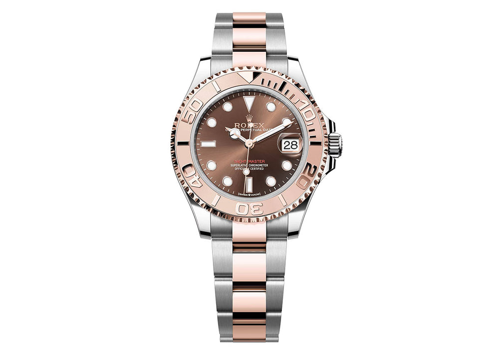 Rolex Yacht-Master 37mm 268621 Two-Tone Oyster Chocolate Dial