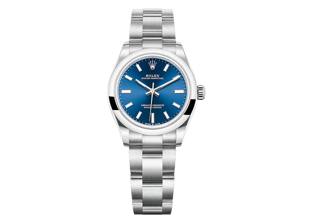 Rolex Oyster Perpetual 31mm 277200 Oystersteel Bright Blue Dial