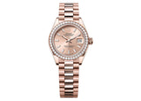Rolex Lady-Datejust 28mm 279135 Everose Gold Rose-Colour Dial
