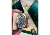 Rolex Sky Dweller 42mm 326934 Oystersteel Fluted Bright Blue Dial