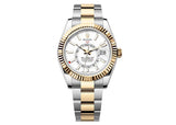 Rolex Sky-Dweller 42mm 336933 Two-Tone Oyster White Dial