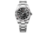 Rolex Sky-Dweller 42mm 336934 Oystersteel Oyster Bright Black Dial