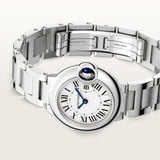 Cartier Ballon Bleu De Watch 28mm WSBB0073 Silver Dial Steel 3
