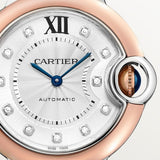 Cartier Ballon Bleu De Watch 33mm W3BB0021 White Dial Steel 3
