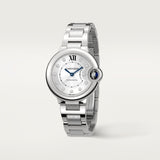 Cartier Ballon Bleu De Watch 33mm W4BB0021 Silver Dial Steel 2