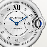 Cartier Ballon Bleu De Watch 33mm W4BB0021 Silver Dial Steel 8