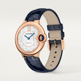 Cartier Ballon Bleu De Watch 35.0mm WGBB0052 White Dial Leather 3