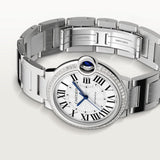 Cartier Ballon Bleu De Watch 36mm W4BB0024 White Dial Steel 4