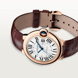 Cartier Ballon Bleu De Watch 36mm WGBB0009 White Dial Leather 3