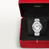 Cartier Ballon Bleu De Watch 36mm WSBB0048 White Dial Steel 5