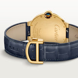 Cartier Ballon Bleu De Watch 40mm WGBB0063 Blue Dial Leather 1