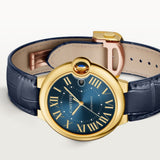 Cartier Ballon Bleu De Watch 40mm WGBB0063 Blue Dial Leather 3