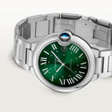 Cartier Ballon Bleu De Watch 40mm WSBB0071 Green Dial Steel 4