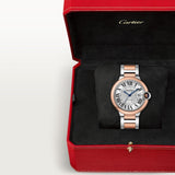 Cartier Ballon Bleu De Watch 42mm W2BB0034 White Dial Steel 6