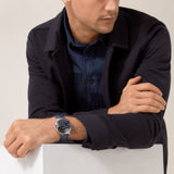 Cartier Ballon Bleu De Watch 44.1mm WSBB0027 Blue Dial Leather 1