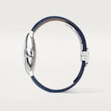 Cartier Ballon Bleu De Watch 44.1mm WSBB0027 Blue Dial Leather 5