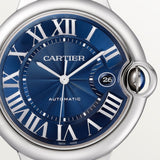 Cartier Ballon Bleu De Watch 44.1mm WSBB0027 Blue Dial Leather 7