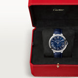 Cartier Ballon Bleu De Watch 44.1mm WSBB0027 Blue Dial Leather 8