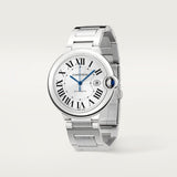 Cartier Ballon Bleu De Watch 44.1mm WSBB0049 Silver Dial Steel 2