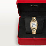 Cartier Panth&egrave;re De Watch 36.5mm WGPN0058 White Dial Yellow Gold 7