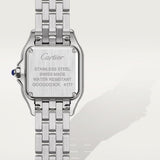 Cartier Panth&egrave;re De Watch, Small Model 30.3mm W4PN0016 White Dial Steel 3