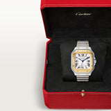 Cartier Santos De 35.1 mm W2SA0016 Silvered Opaline Dial Steel Unworn/ Complete/2024  7