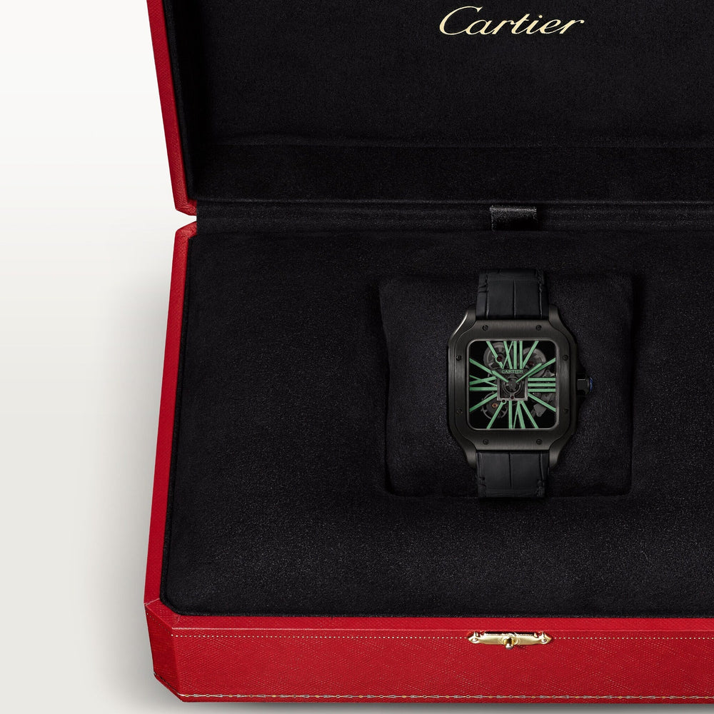 Cartier Santos De 39.7 mm WHSA0009 Leather Unworn/ Complete/2024  7