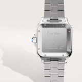 Cartier Santos De 39.8 mm W2SA0009 Silvered Opaline Dial Steel Unworn/ Complete/2024  5