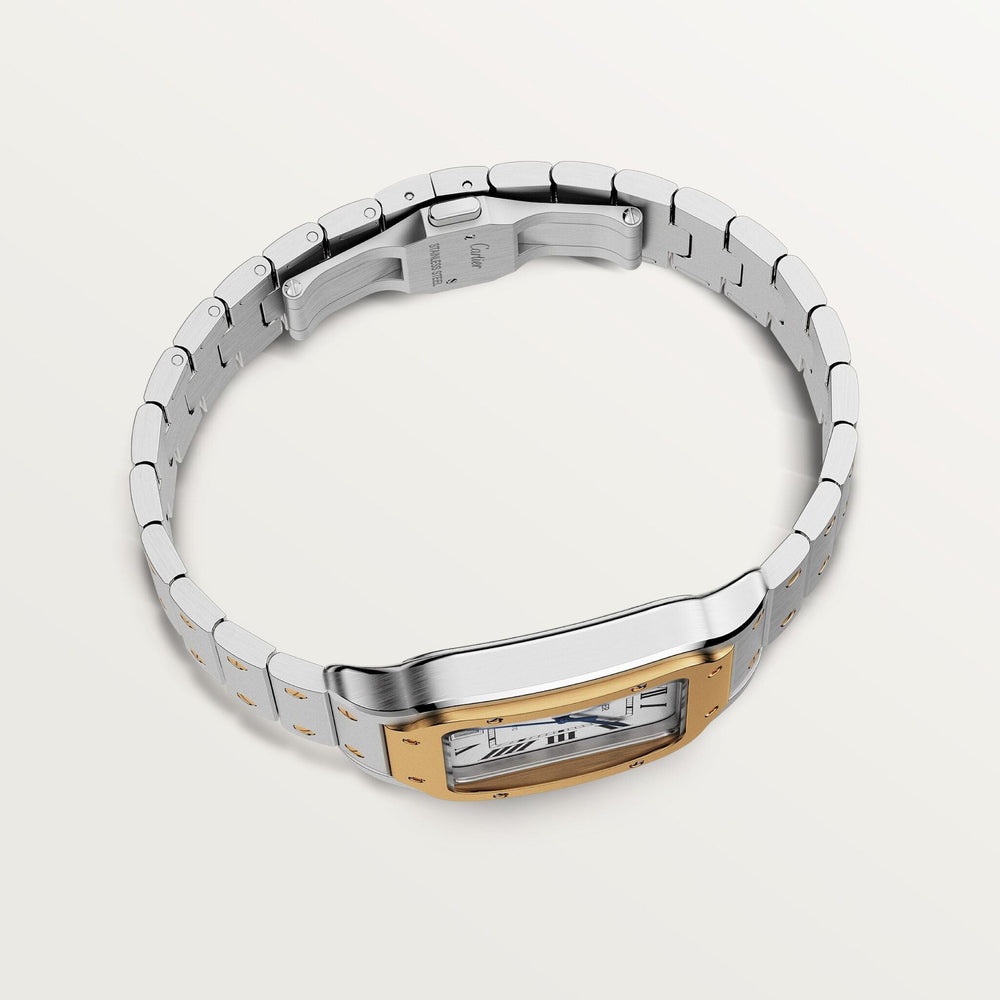Cartier Santos De 39.8 mm W2SA0009 Silvered Opaline Dial Steel Unworn/ Complete/2024  9