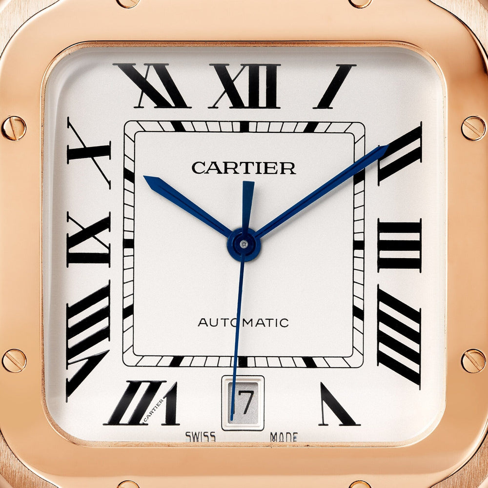 Cartier Santos-De 39.8 mm WGSA0018 Silvered Opaline Dial Rose Gold Unworn/ Complete/2024  4
